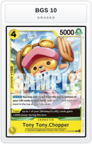 Graded - Tony Tony.Chopper — BGS 10 graded overlay