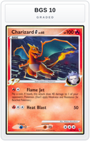 Graded - Charizard G — BGS 10 graded overlay
