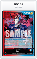 Graded - Lucy — BGS 10 graded overlay