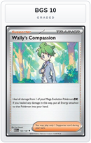 Graded - Wally's Compassion - 132/132 — BGS 10 graded overlay