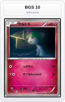 Graded - Ralts — BGS 10 graded overlay