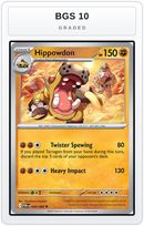 Graded - Hippowdon — BGS 10 graded overlay