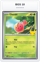 Graded - Cherubi — BGS 10 graded overlay