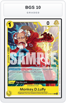 Graded - Monkey.D.Luffy (012) — BGS 10 graded overlay