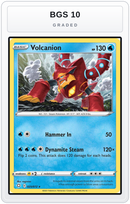 Graded - Volcanion — BGS 10 graded overlay