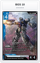 Graded - Gundam NT-1 — BGS 10 graded overlay