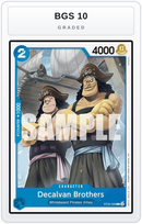 Graded - Decalvan Brothers — BGS 10 graded overlay