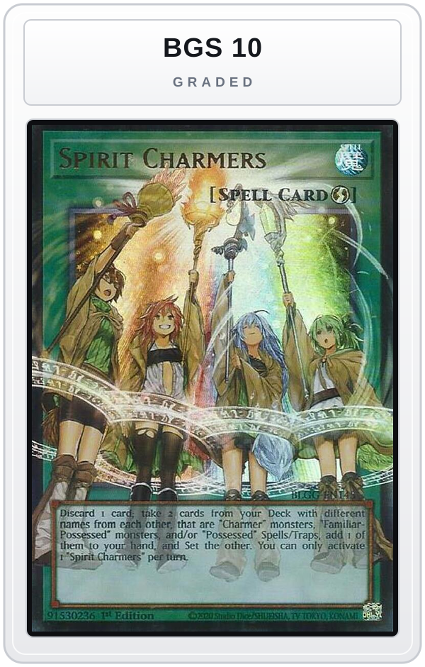 Graded - Spirit Charmers — BGS 10 graded overlay