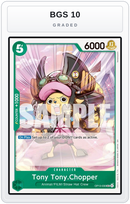 Graded - Tony Tony.Chopper — BGS 10 graded overlay