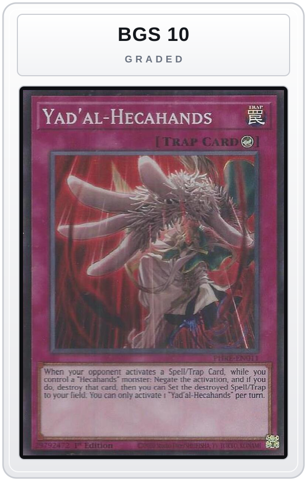 Graded - Yad'al-Hecahands (Super Rare) — BGS 10 graded overlay