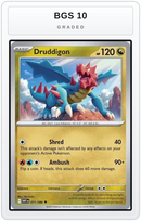 Graded - Druddigon — BGS 10 graded overlay