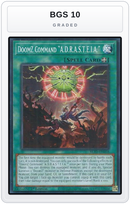 Graded - DoomZ Command "A.D.R.A.S.T.E.I.A." — BGS 10 graded overlay