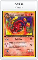 Graded - Dark Charmeleon — BGS 10 graded overlay