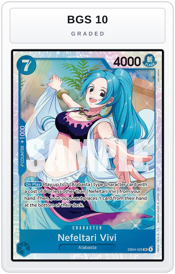 Graded - Nefeltari Vivi — BGS 10 graded overlay