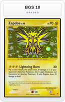 Graded - Zapdos (150) — BGS 10 graded overlay
