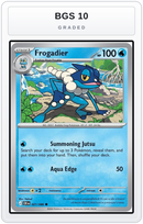 Graded - Frogadier - 021/086 — BGS 10 graded overlay