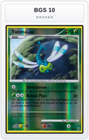 Graded - Yanma (Shiny) — BGS 10 graded overlay
