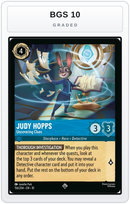 Graded - Judy Hopps - Uncovering Clues — BGS 10 graded overlay