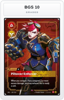 Graded - Vi - Piltover Enforcer — BGS 10 graded overlay