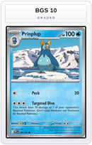 Graded - Prinplup — BGS 10 graded overlay
