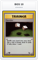 Graded - Gambler — BGS 10 graded overlay