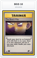 Graded - The Boss's Way — BGS 10 graded overlay