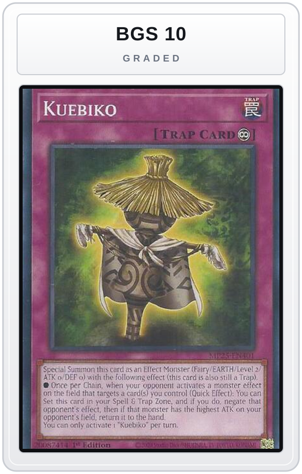 Graded - Kuebiko — BGS 10 graded overlay