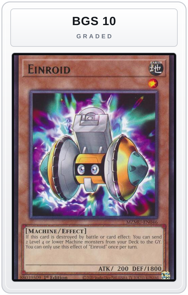 Graded - Einroid — BGS 10 graded overlay