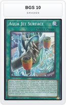 Graded - Aqua Jet Surface — BGS 10 graded overlay
