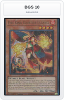 Graded - Fire King Courtier Ulcanix — BGS 10 graded overlay