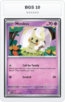 Graded - Mimikyu — BGS 10 graded overlay