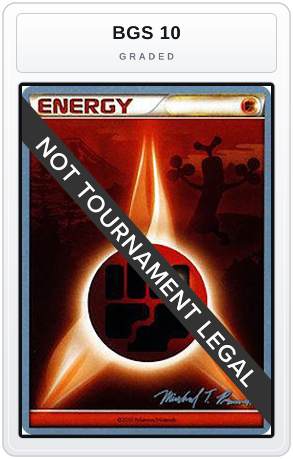 Graded - Fighting Energy - 2010 (Michael Pramawat) — BGS 10 graded overlay
