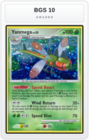 Graded - Yanmega — BGS 10 graded overlay