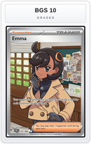 Graded - Emma - 107/086 — BGS 10 graded overlay