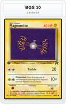 Graded - Magnemite — BGS 10 graded overlay