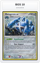 Graded - Metagross — BGS 10 graded overlay
