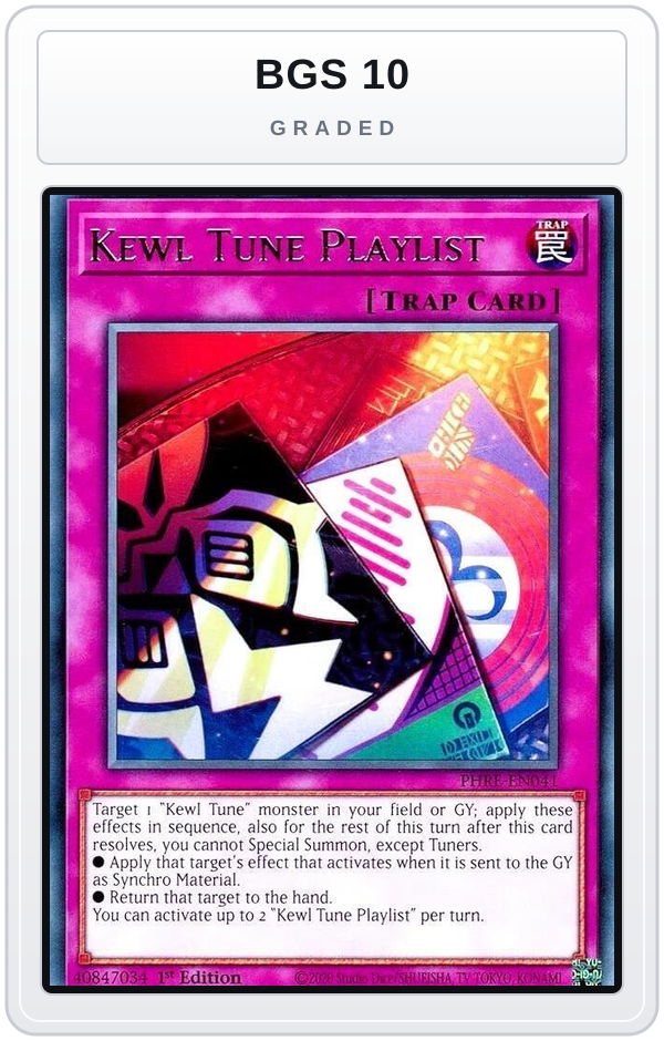 Graded - Kewl Tune Playlist — BGS 10 graded overlay