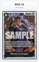 Graded - Monkey.D.Dragon — BGS 10 graded overlay