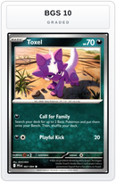 Graded - Toxel — BGS 10 graded overlay