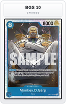 Graded - Monkey.D.Garp — BGS 10 graded overlay