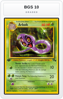 Graded - Arbok — BGS 10 graded overlay