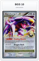 Graded - Garchomp C Lv.X — BGS 10 graded overlay