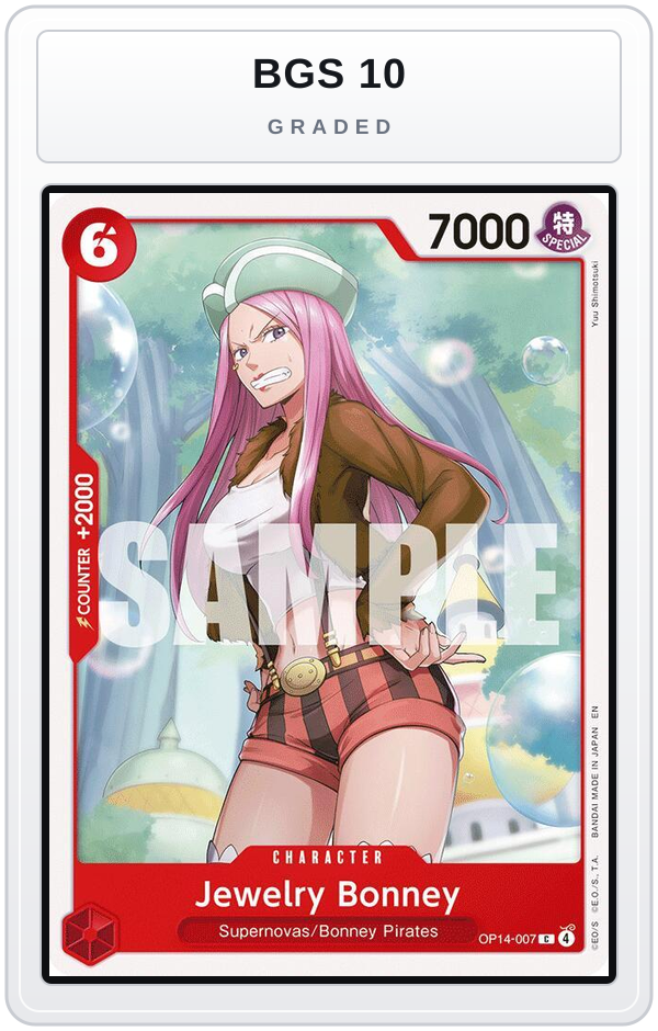 Graded - Jewelry Bonney — BGS 10 graded overlay