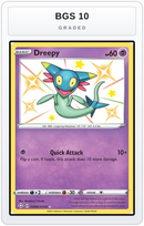 Graded - Dreepy — BGS 10 graded overlay