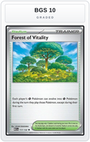 Graded - Forest of Vitality — BGS 10 graded overlay