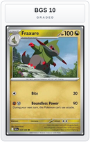 Graded - Fraxure — BGS 10 graded overlay