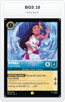 Graded - Moana - Curious Explorer — BGS 10 graded overlay