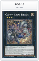 Graded - Clown Crew Fiends — BGS 10 graded overlay