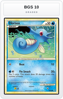 Graded - Horsea — BGS 10 graded overlay