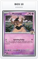 Graded - Hop's Phantump — BGS 10 graded overlay